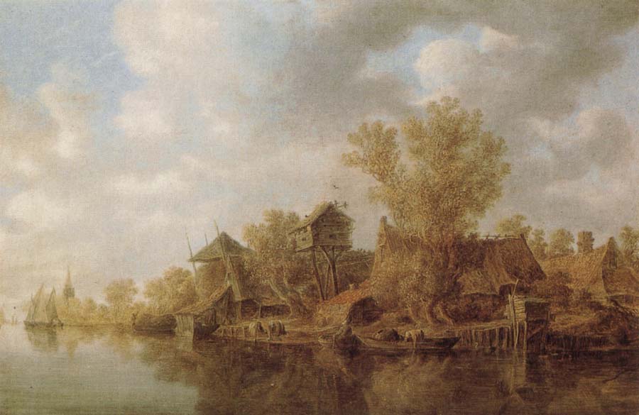 Jan van Goyen River Landscape